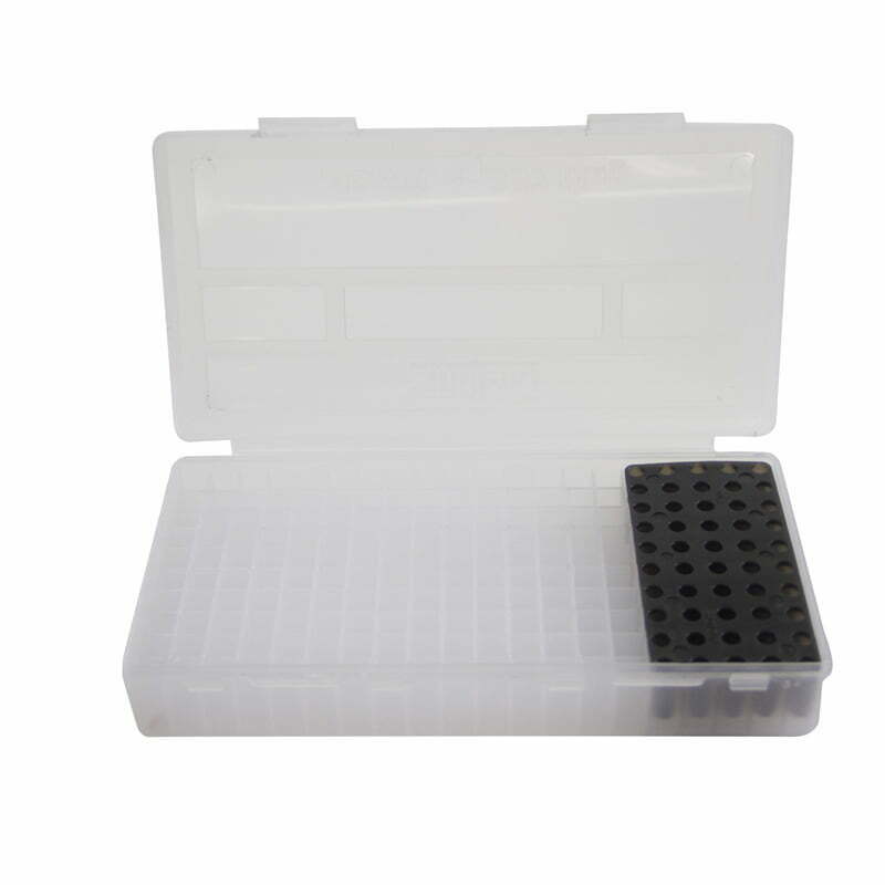 Caixa Munição Shotgun – 200 Slots – 38 e 357 – Plástico – Branco 2