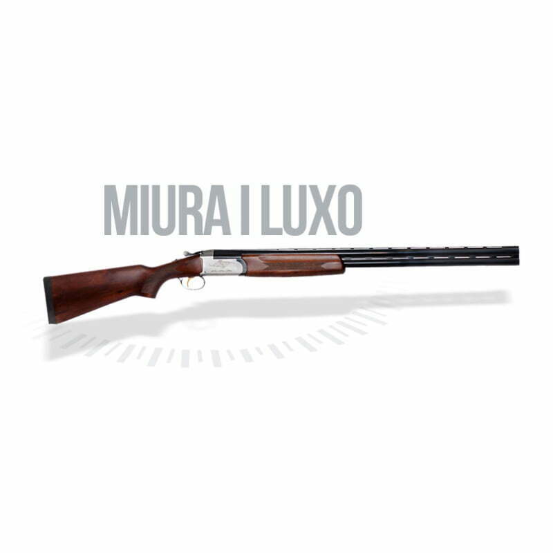 Espingarda Boito Miura I 760mm Coronha Regulável Bloco Inox Luxo – Cal 12 – Aço Oxidado