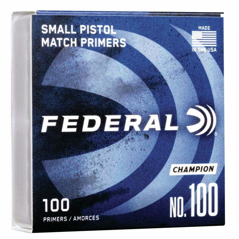 Espoleta Federal CHAMPION SMAL PISTOL NO 100 – CX 100