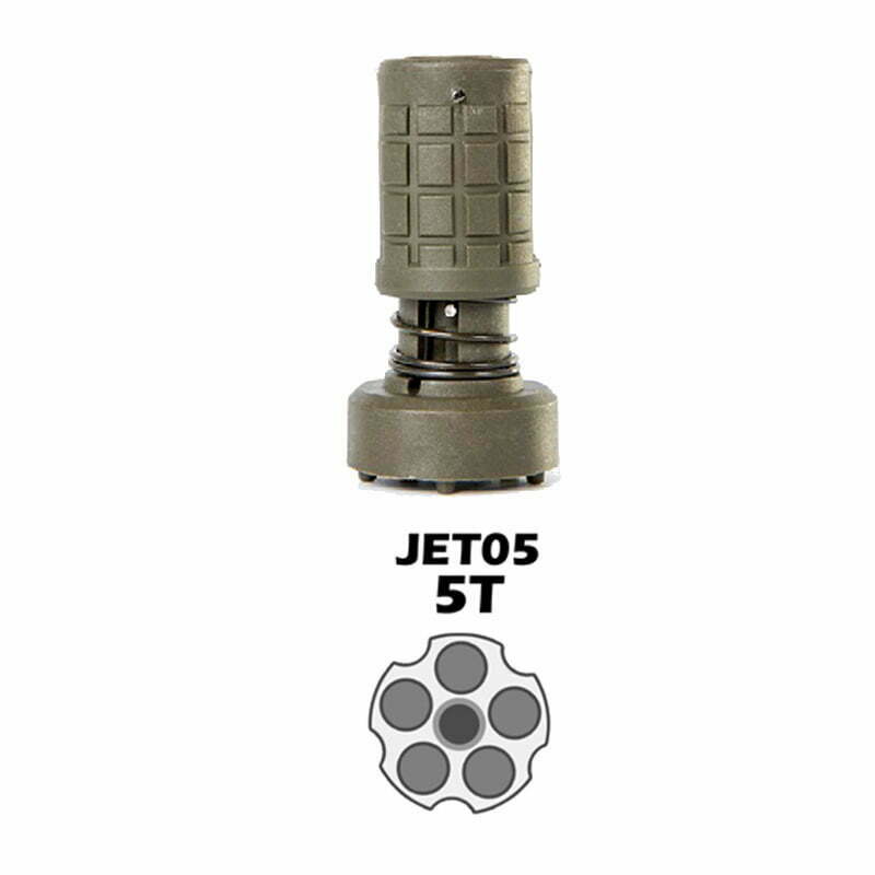 Jetloader Shotgun 38 5 Tiros Polímero Verde 2
