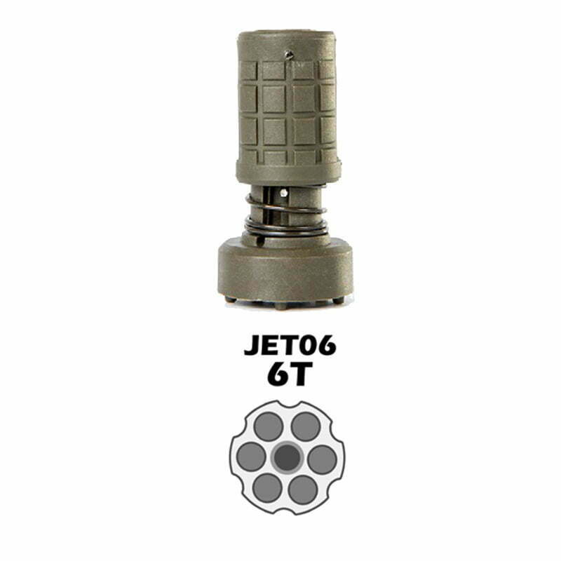 Jetloader Shotgun 38 6 Tiros Polímero Verde2