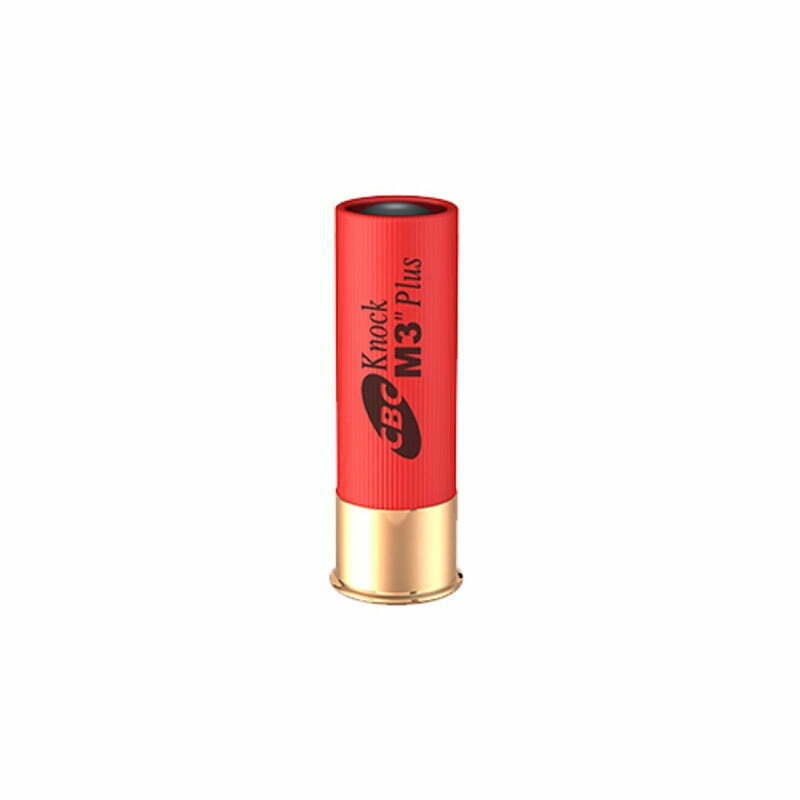 Munição CBC Cartucho 12-76-2 Knock M3 Plus – Sg1 + Ch-Sg 2