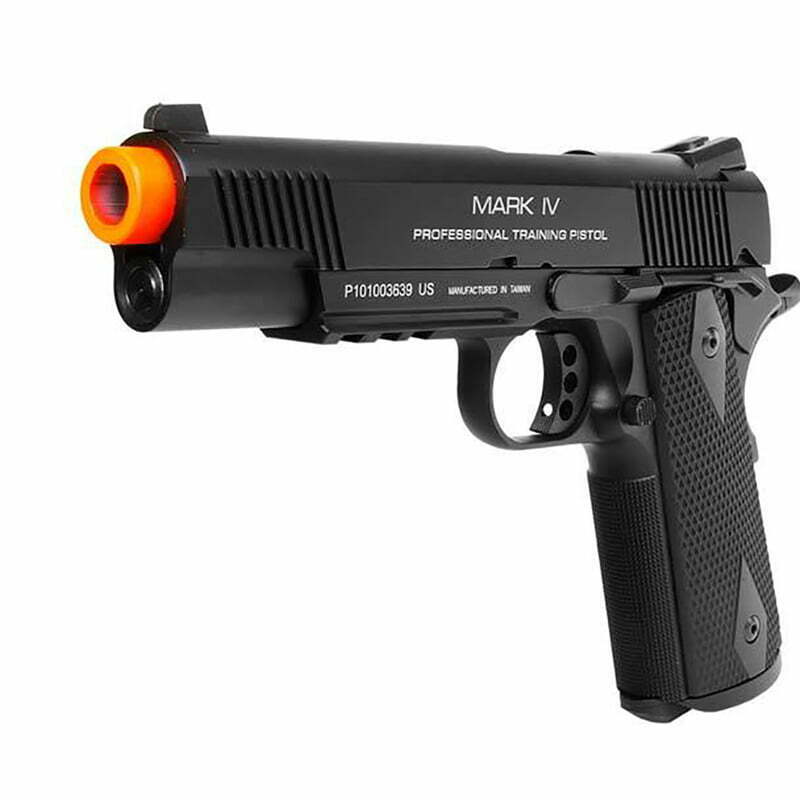 Pistola KWA 1911 MARK II PTP GBB Full Metal Preta 2