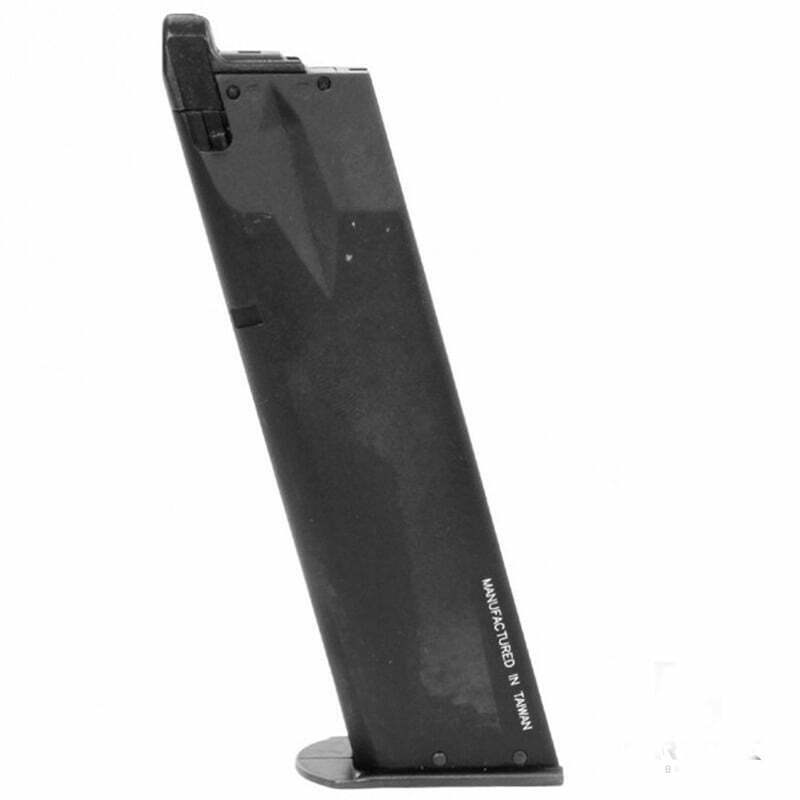 Pistola KWA M226 PTP GBB Full Metal Preta +Magazine KWA M226 NS2 GBB 25 bbs Preta234 8