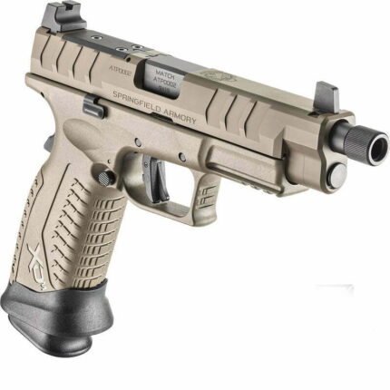 Pistola Springfield Armory 9mm XD-M ELITE 4.5″ OSP Aço Carbono Deserte FDE