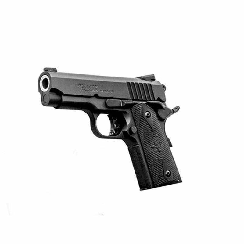 Pistola Taurus 1911 OFFICER 45 Preto fosco 2