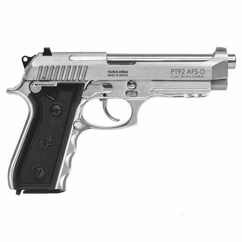 Pistola Taurus 9MM PT92 5 Inox 2
