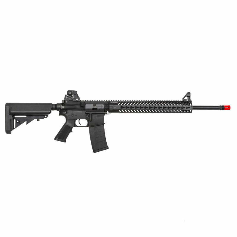 Rifle KWA KM4 KR14 AEG Full Metal Preta 2