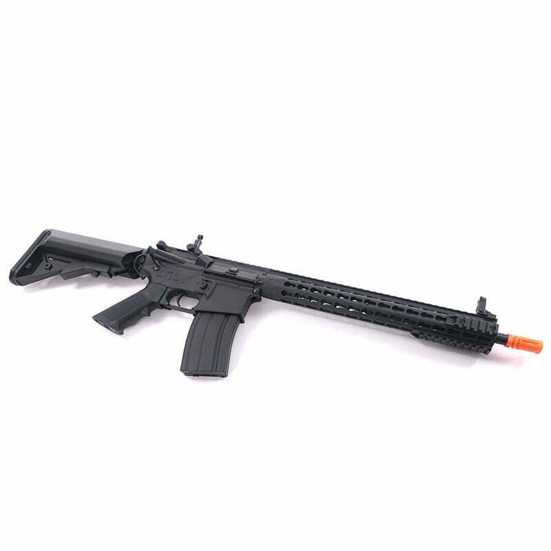 Rifle de Airsoft Aeg Cybergun M4 Keymod 6mm Full Metal Preto 2