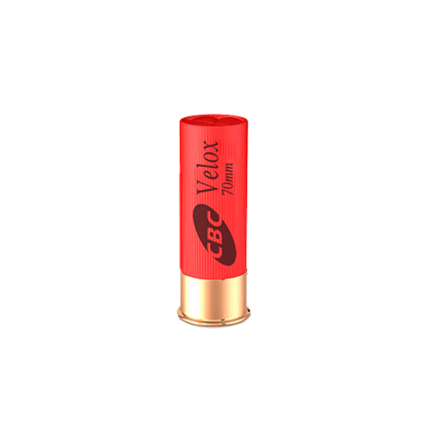 Cartucho CBC .12GA [70mm] Super Velox CH-6 AEL Cx.25un