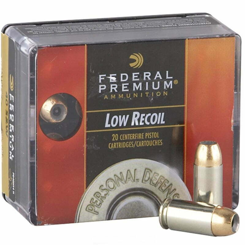 Munição Federal Hydra Shok JHP 40S&W HP 155 Grains – Cx 20 1