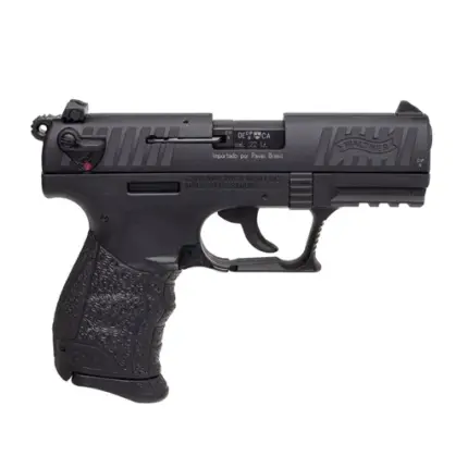 Pistola Walther P22 Calibre .22LR Cano 3,32" Black